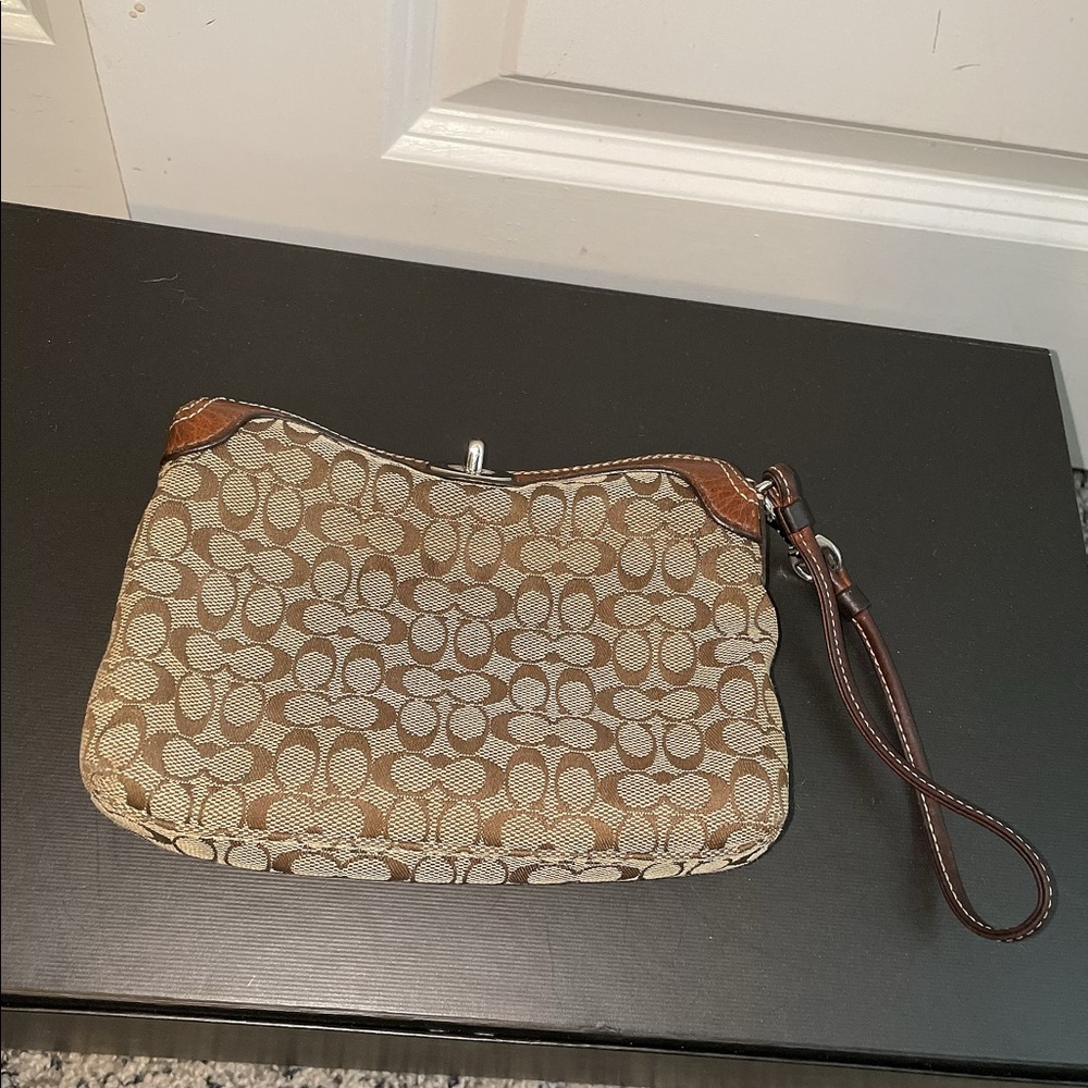 Coach wristlet